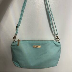 JuJuBe Chromatics Water Quick Crossbody Bag with Gold Hardware Teal Bluegreen